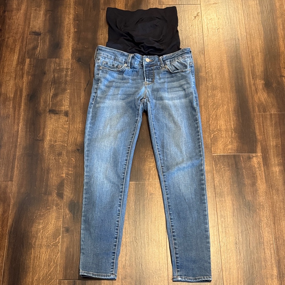 BLANQI Maternity Classic Blue Skinny Jeans Size 4